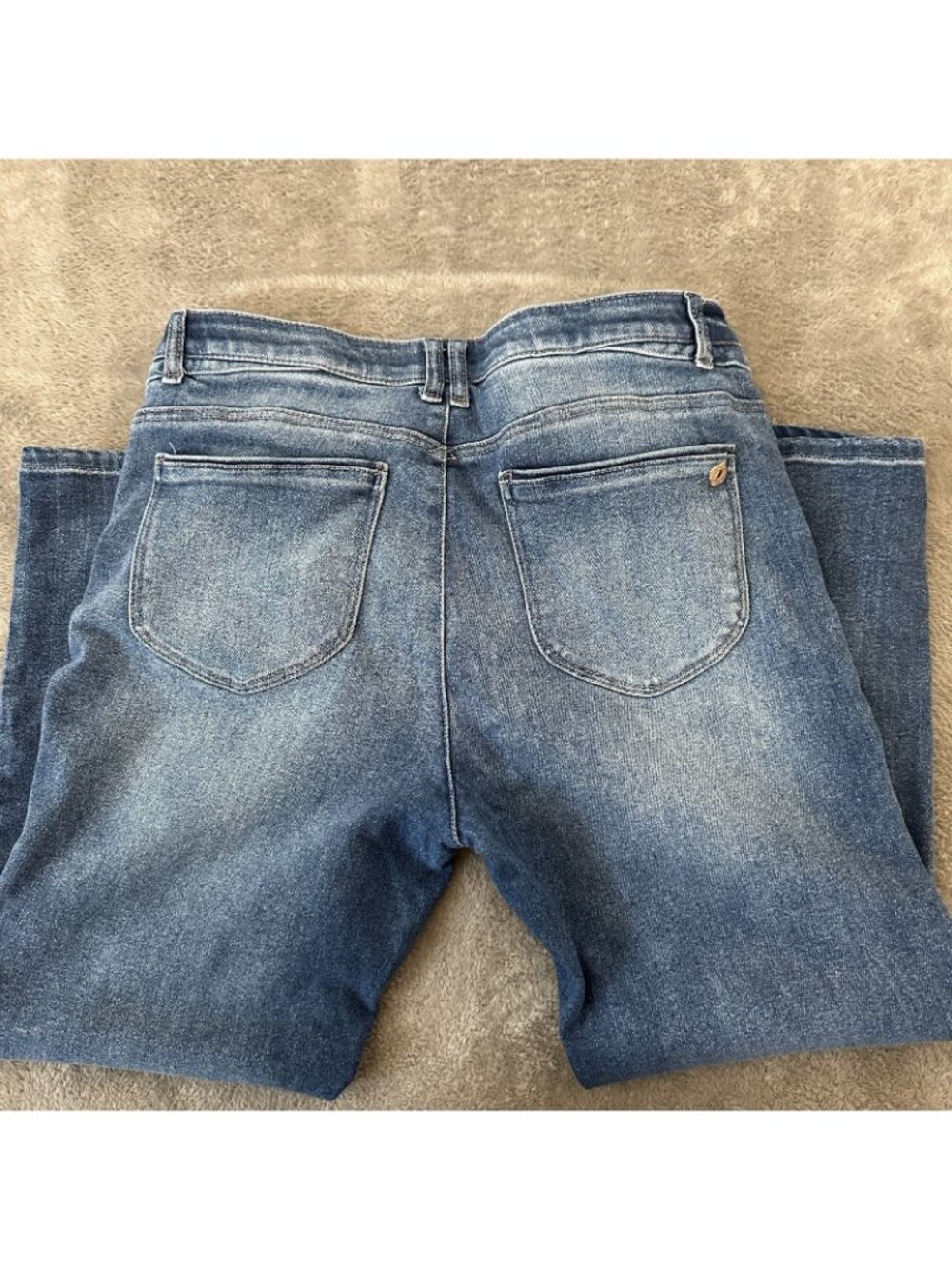 Democracy Ab Solution Jeans Women's size 12 Straight Leg Bootcut - Picture 9 of 9